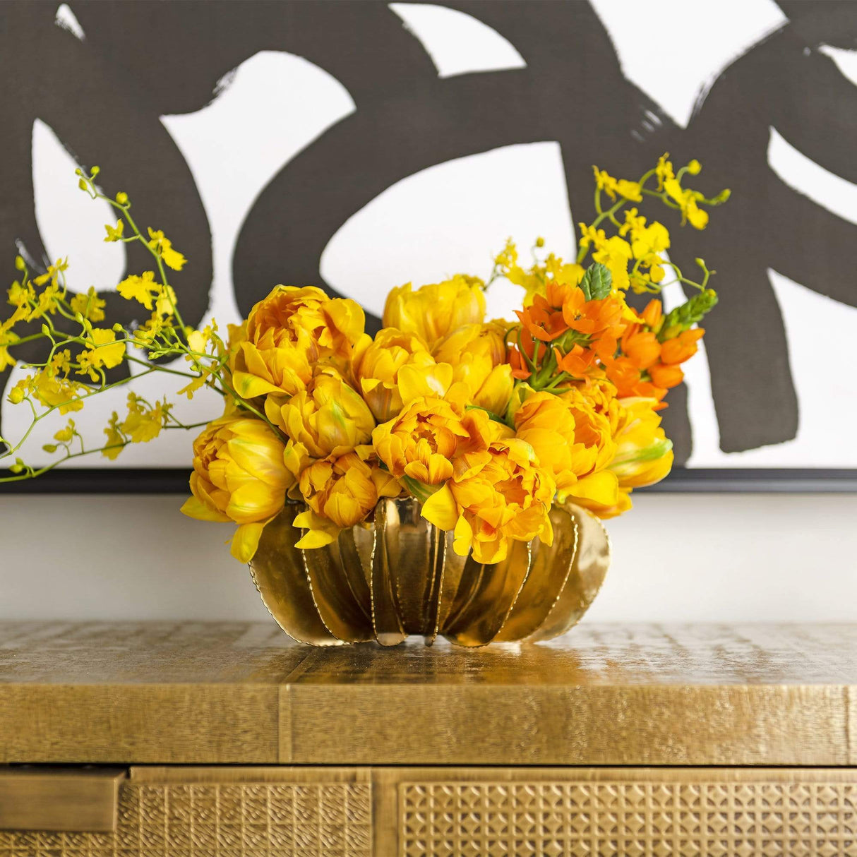 Villa & House Mark 4-Door Cabinet Furniture villa-house-MRK-450-803