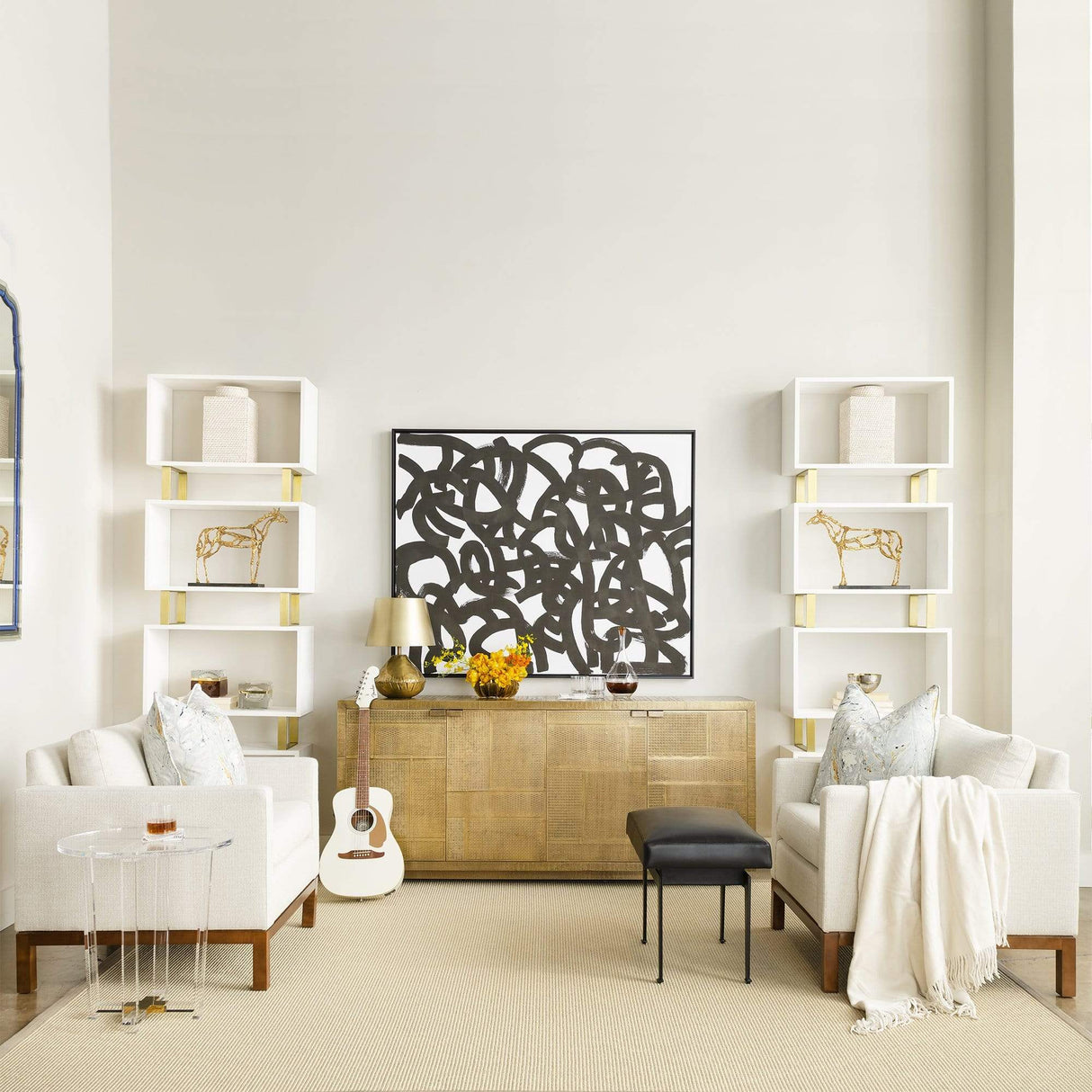 Villa & House Mark 4-Door Cabinet Furniture villa-house-MRK-450-803