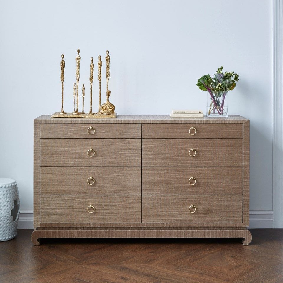 Villa & House Ming Extra Large 8 Drawer Dresser Furniture