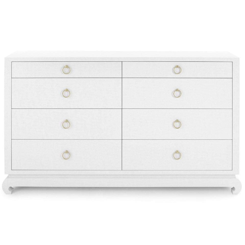Villa & House Ming Extra Large 8 Drawer Dresser Furniture