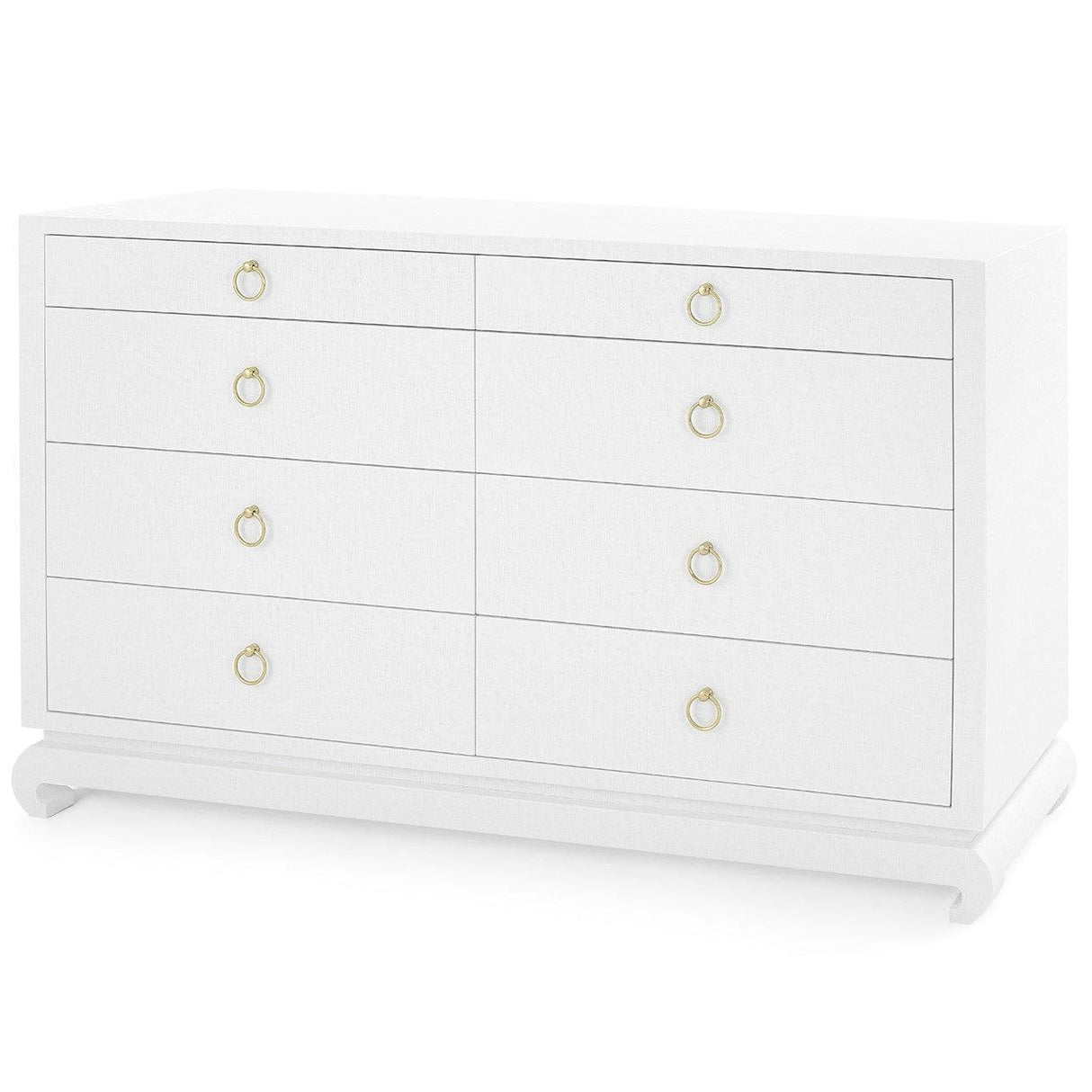 Villa & House Ming Extra Large 8 Drawer Dresser Furniture