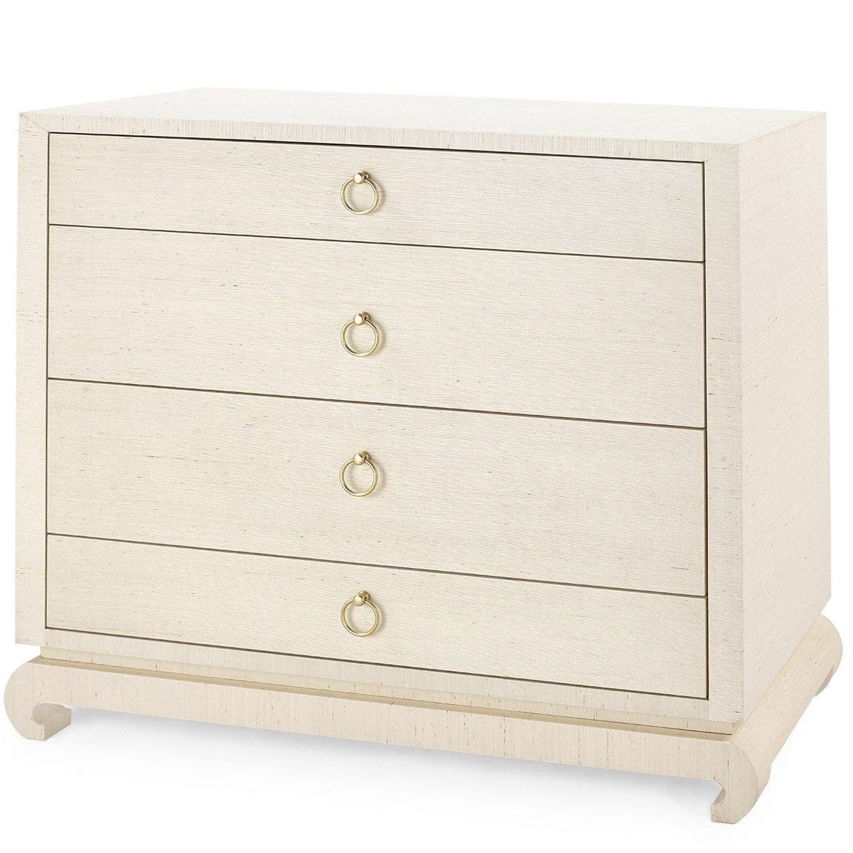 Villa & House Ming Large 4 Drawer Dresser Furniture