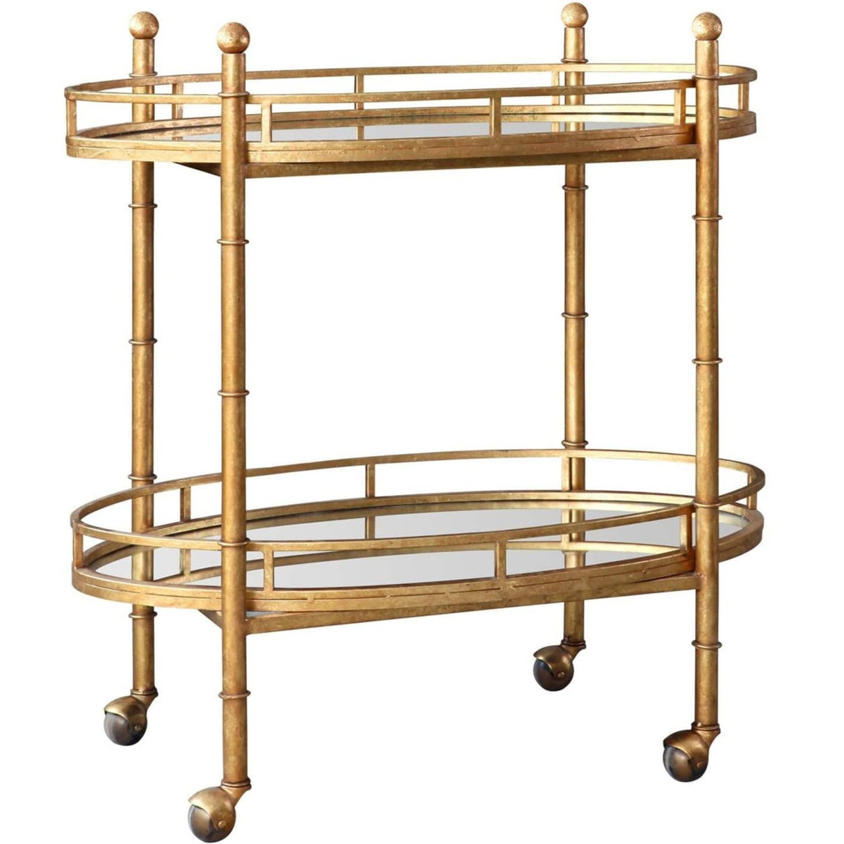 Villa & House Normandy Bar Cart - Gold Furniture villa-house-NOR-325-808-TB