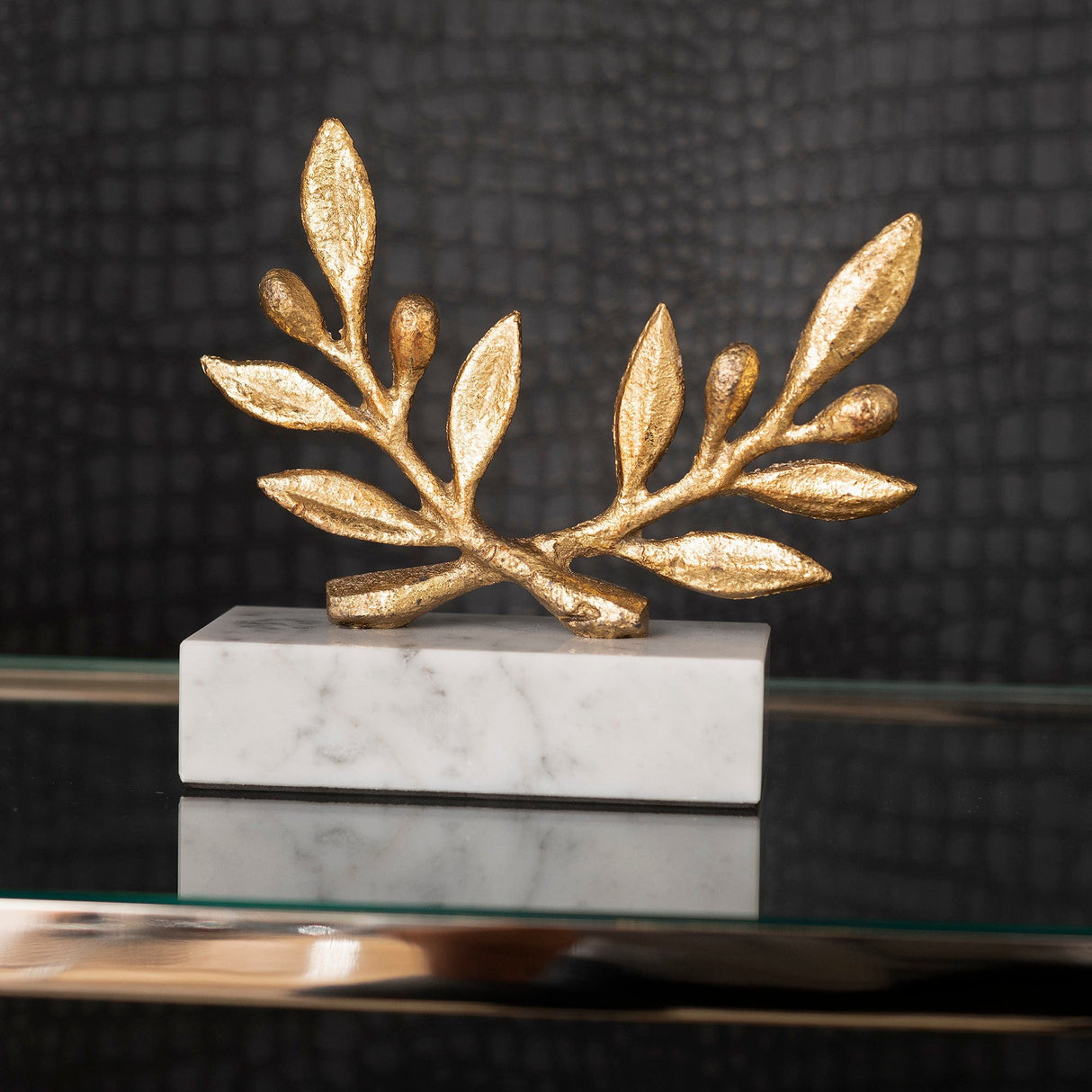 Villa & House Olive Statue - Gold Decor villa-house-OLI-700-808