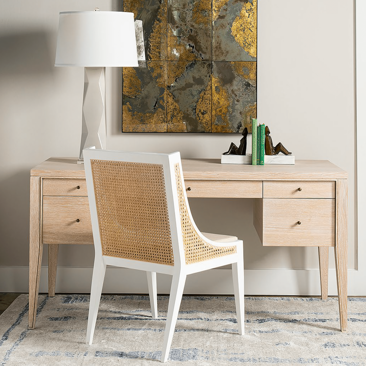 Villa & House Paola 5-Drawer Desk Furniture villa-house-PAO-350-99