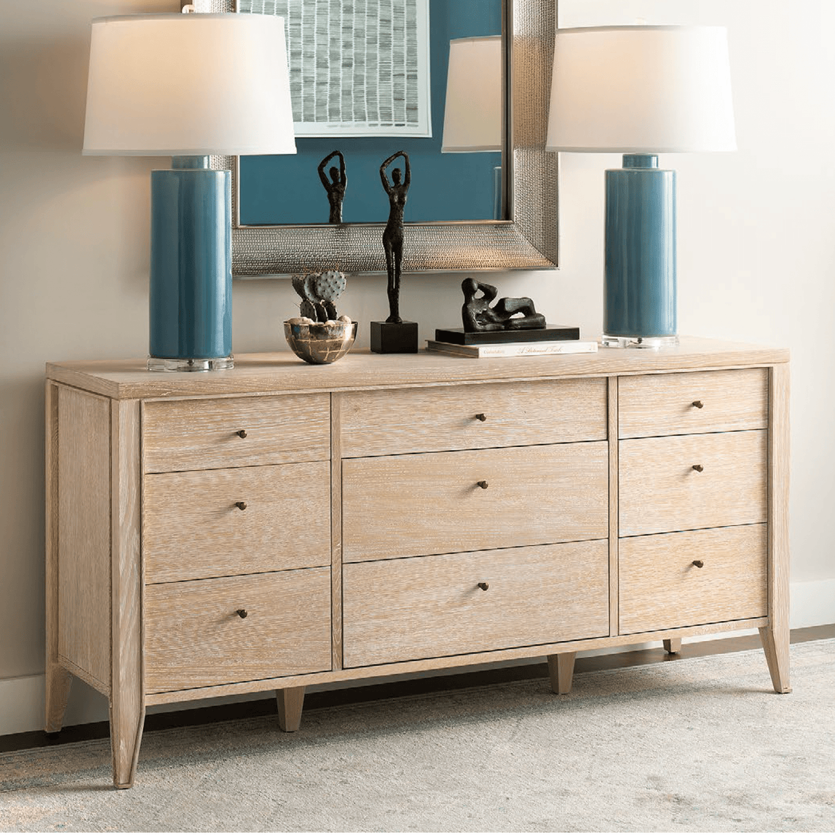 Villa & House Paola 9-Drawer Extra Large Dresser Furniture villa-house-PAO-250-99