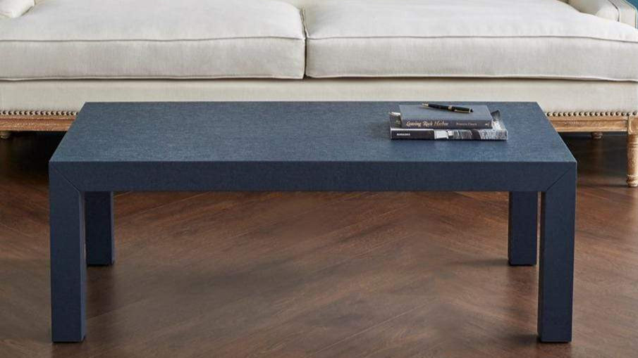 Villa & House Parsons Coffee Table - Navy Furniture villa-house-PSN-300-58