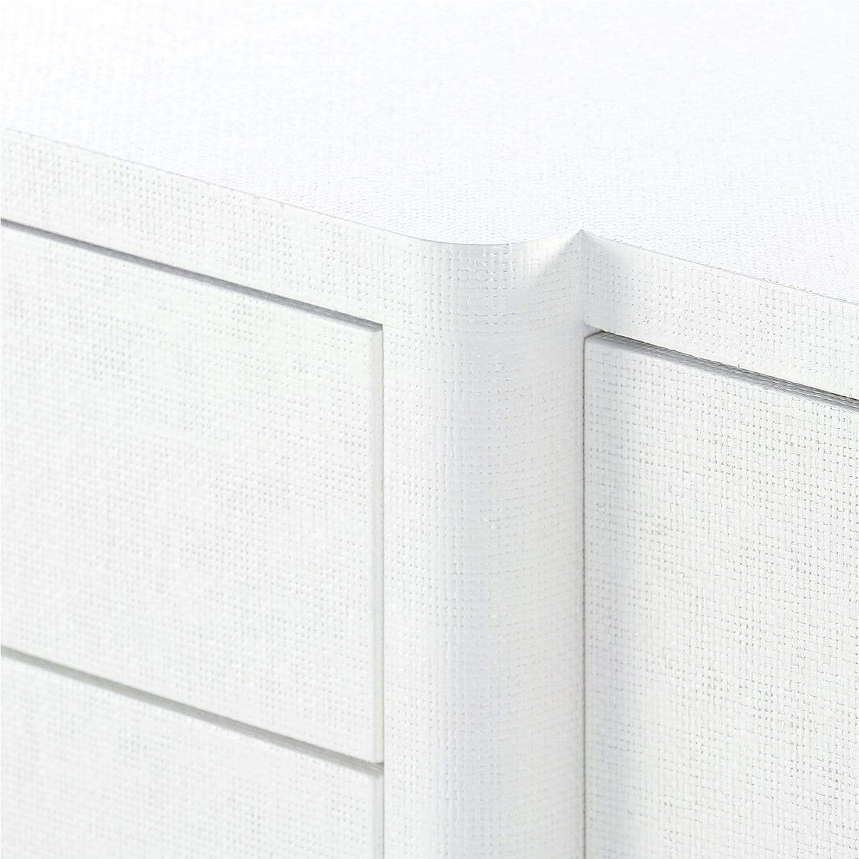 Villa & House Pavel 3 Drawer Side Table - White Furniture