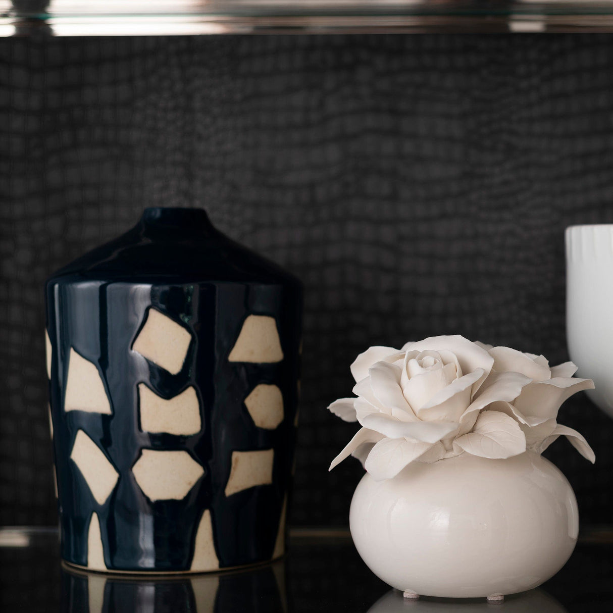 Villa & House Rose Bouquet - White Decor villa-house-RSE-700-109