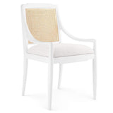 Villa & House Veronika Arm Chair - White Furniture villa-house-VER-555-09