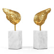 Villa & House Wings Statue - Gold Decor villa-house-WNG-700-808