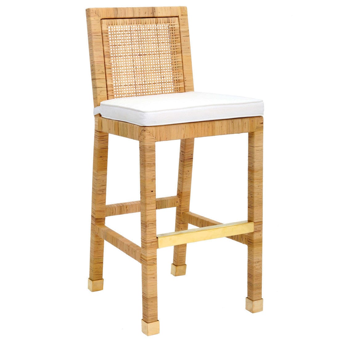 Candelabra Home Amara Rattan Counter & Bar Stool Furniture