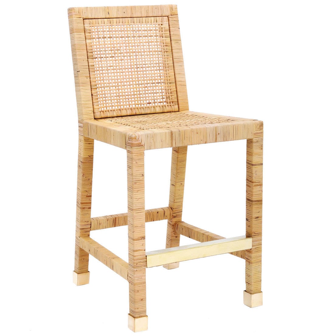 Candelabra Home Amara Rattan Counter & Bar Stool Furniture
