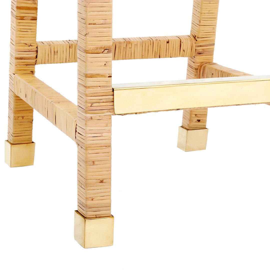 Candelabra Home Amara Rattan Counter & Bar Stool Furniture