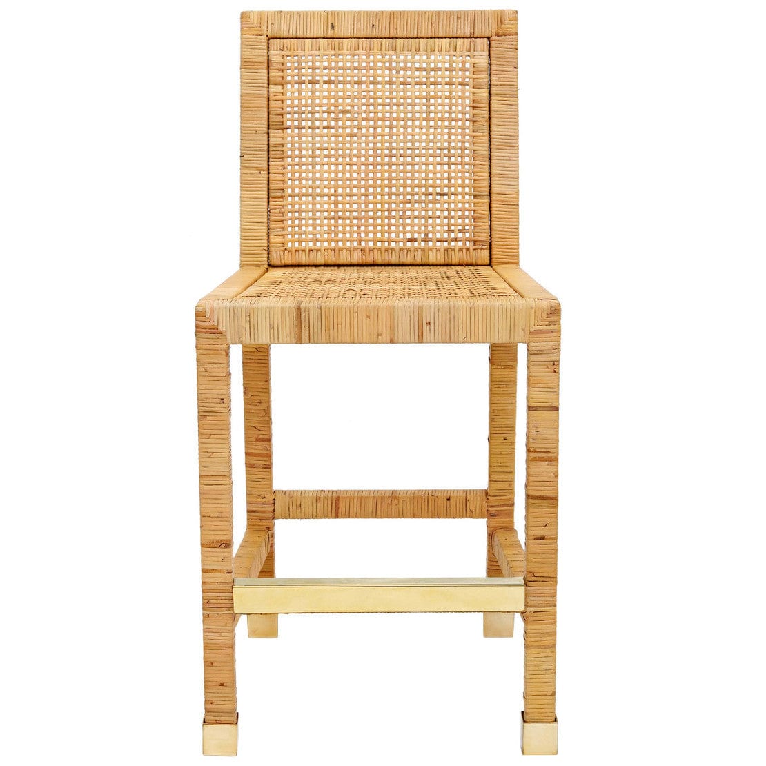 Candelabra Home Amara Rattan Counter & Bar Stool Furniture