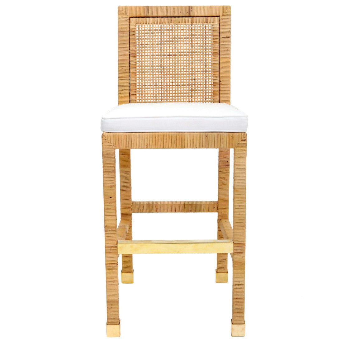 Candelabra Home Amara Rattan Counter & Bar Stool Furniture TOV-D44151