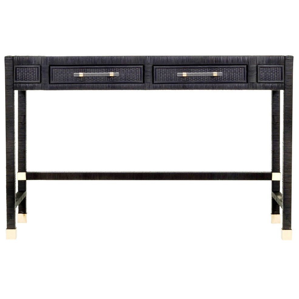 Candelabra Home Amara Rattan Desk Furniture