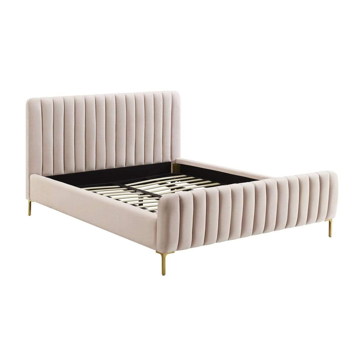 Candelabra Home Angela Bed - Blush Furniture