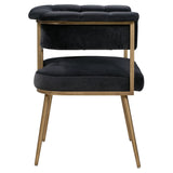 Candelabra Home Astrid Velvet Chair - Grey Furniture TOV-D44022