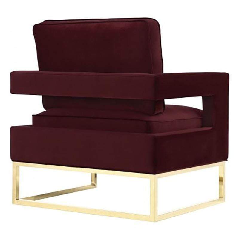 Candelabra Home Avery Velvet Chair Furniture