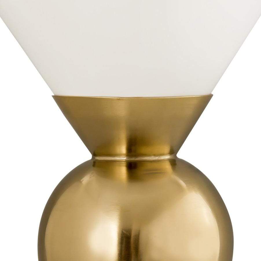 Candelabra Home Balhi Side Table - White Furniture TOV-OC18273