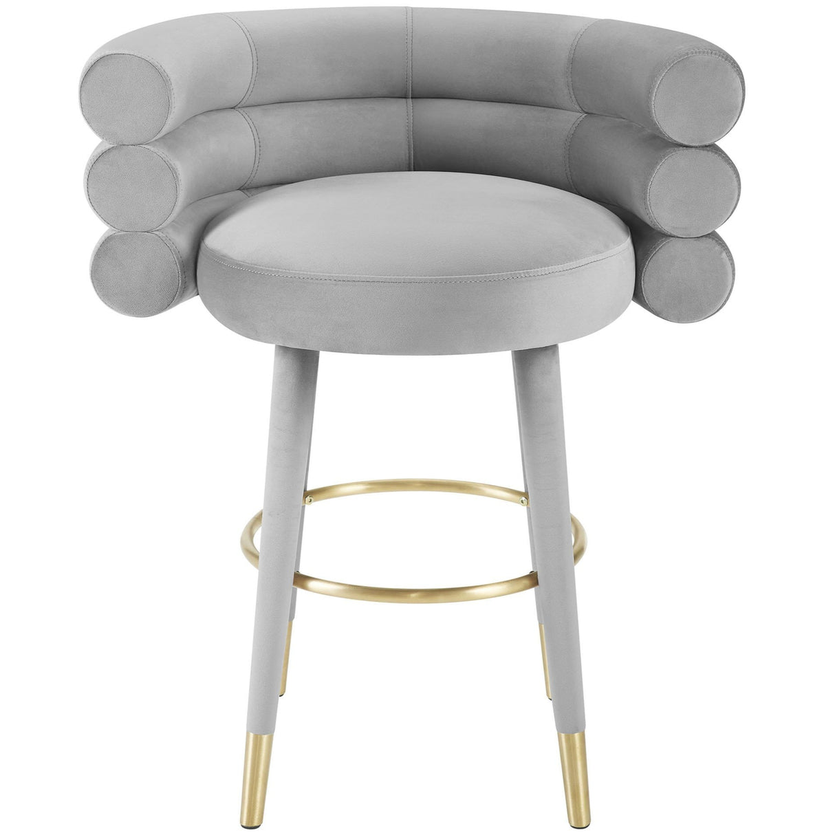 Candelabra Home Betty Velvet Bar & Counter Stool Furniture TOV-D6453