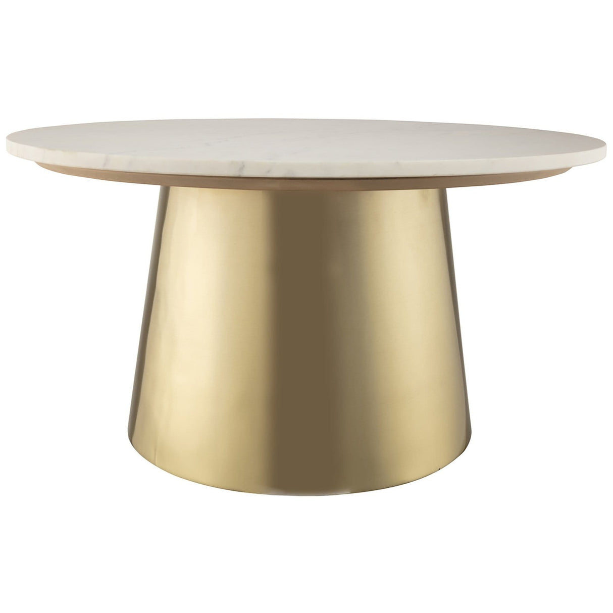 Candelabra Home Bleeker Marble Cocktail and Side Table Furniture