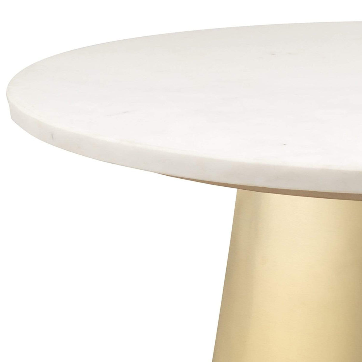 Candelabra Home Bleeker Marble Cocktail and Side Table Furniture