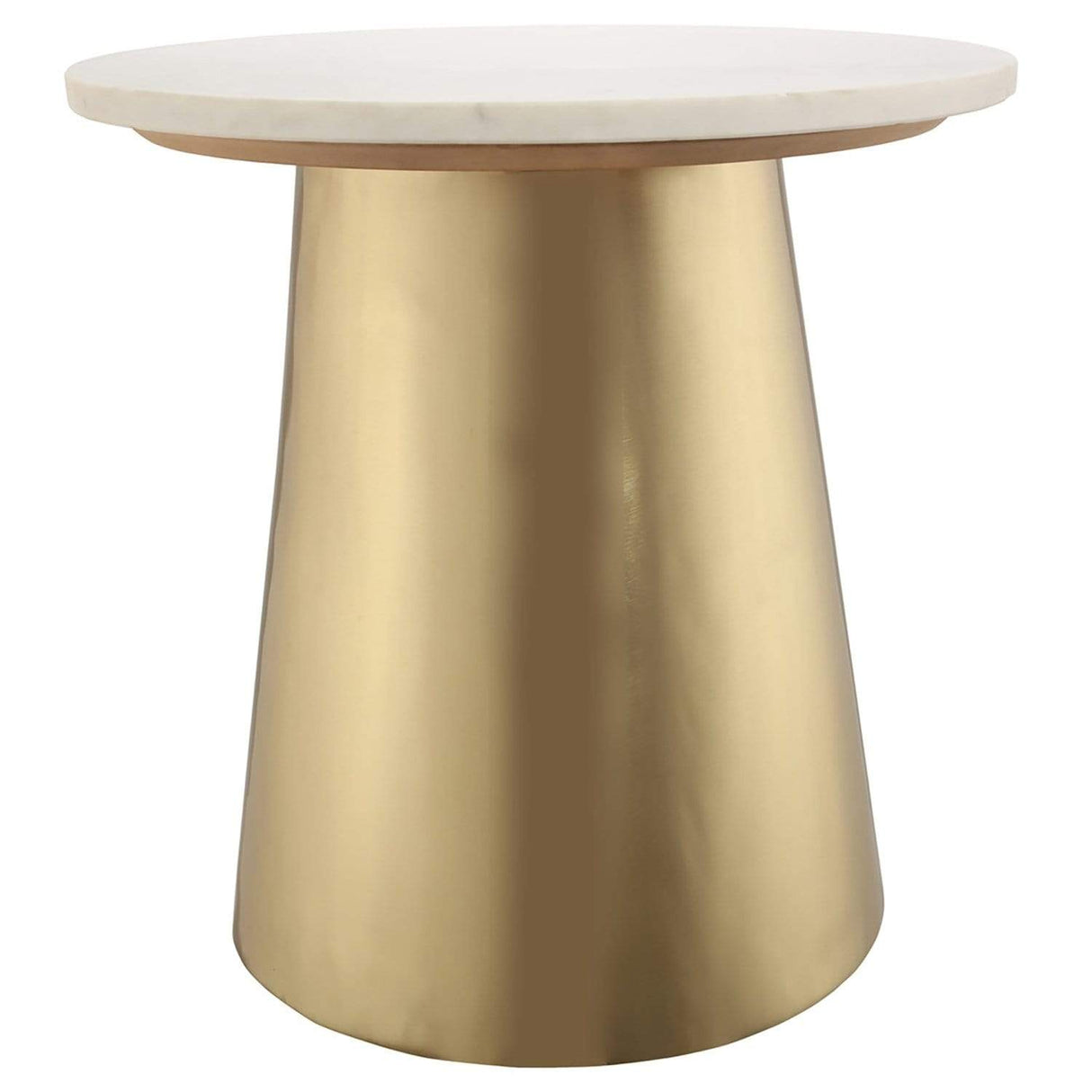 Candelabra Home Bleeker Marble Cocktail and Side Table Furniture