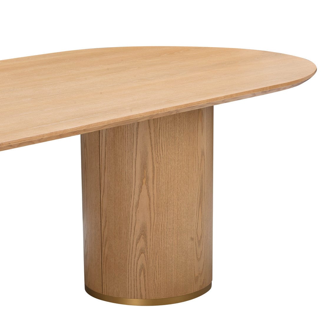 Candelabra Home Brandy Oval Dining Table Furniture TOV-D54218