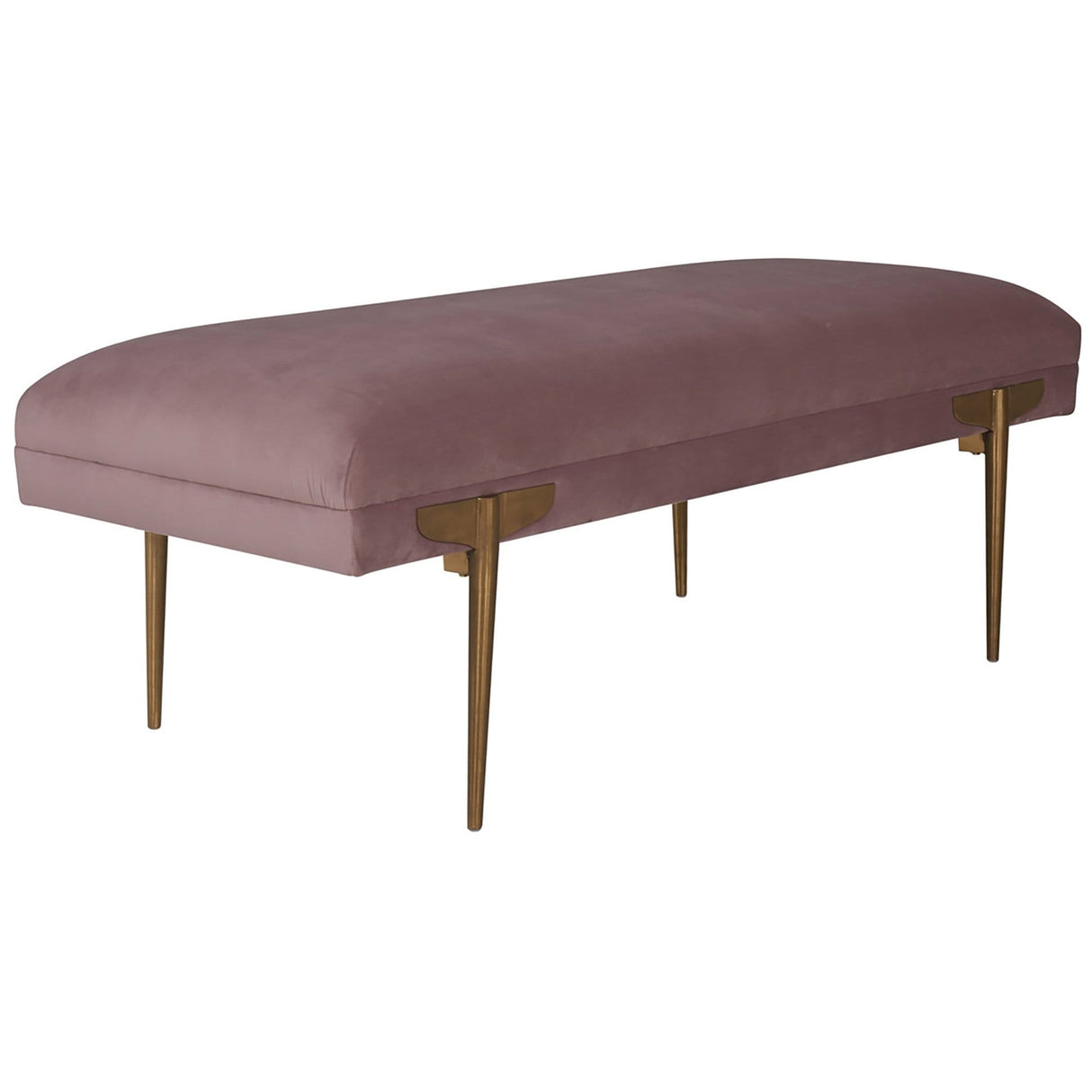 Candelabra Home Brno Velvet Bench Furniture TOV-OC6210 00806810358344