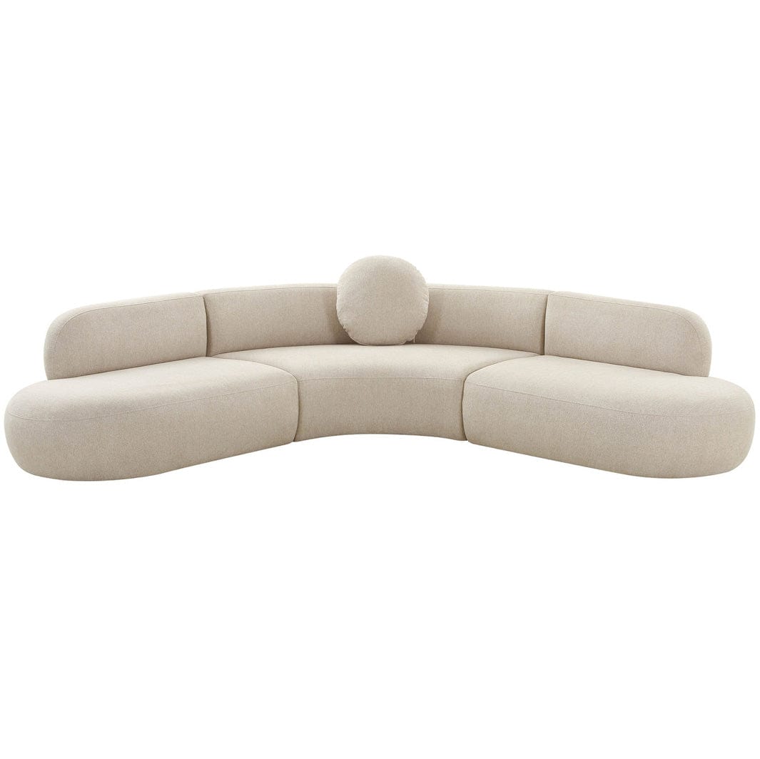 Candelabra Home Broohah Boucle Sectional Sofas