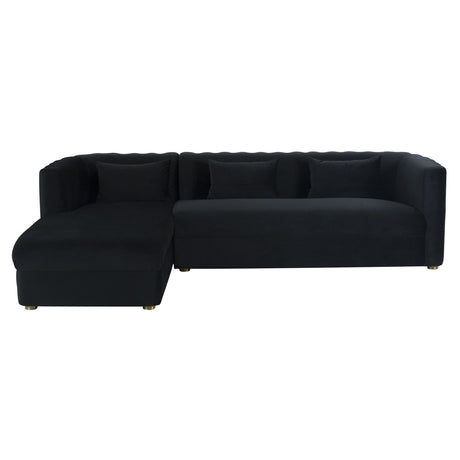 Candelabra Home Callie Velvet Sectional Furniture TOV-L44165-L44167