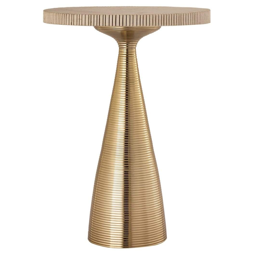 Candelabra Home Celeste Ribbed Side Table Furniture TOV-OC18353