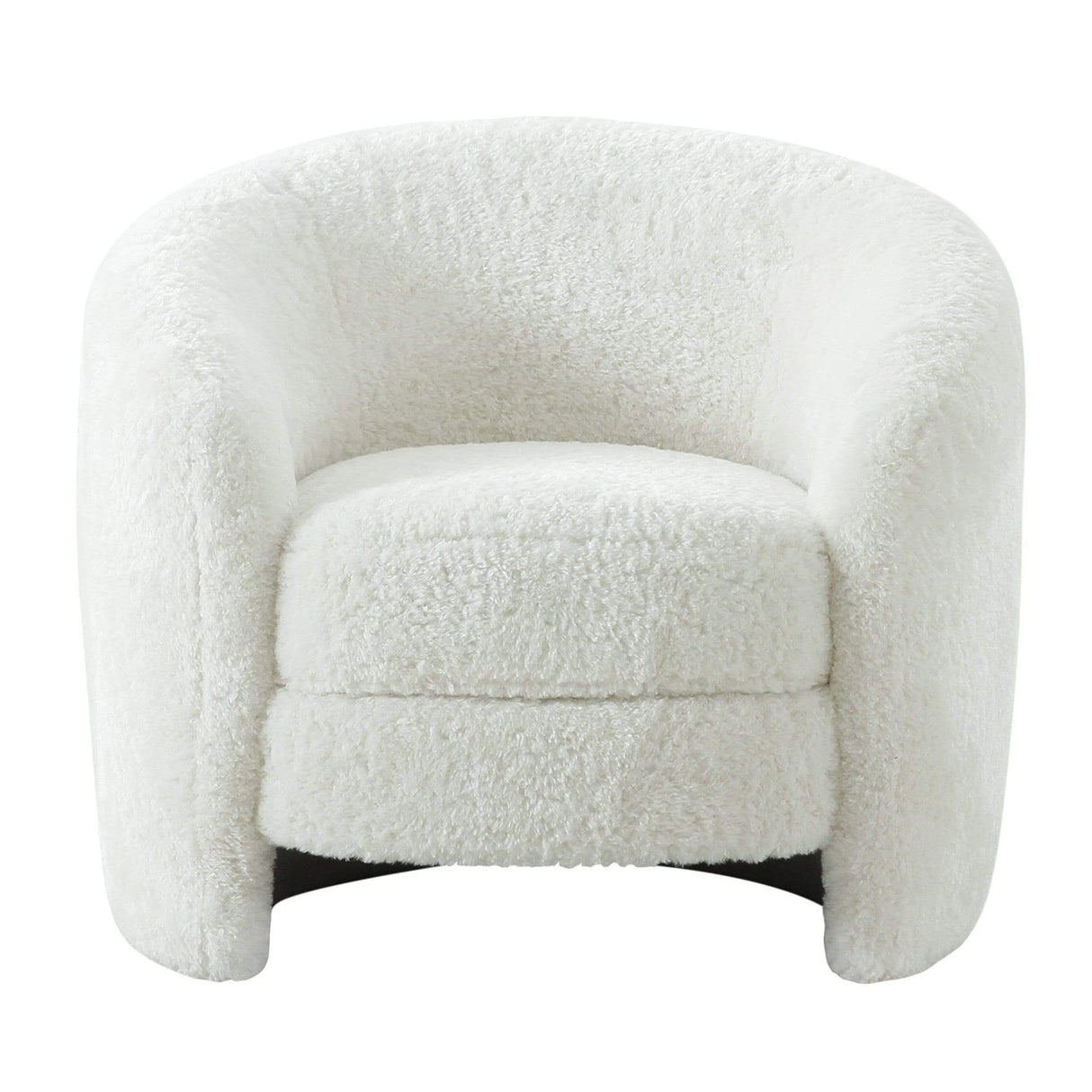 Candelabra Home Dakota Faux Shearling Armchair Furniture TOV-S44136
