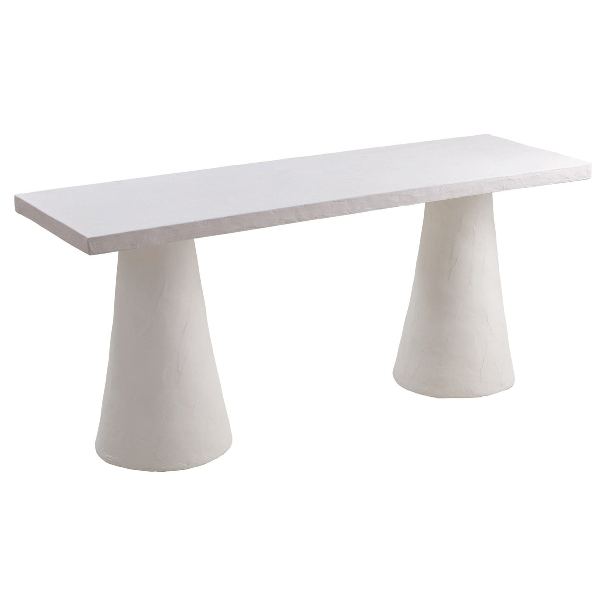 Candelabra Home Dayana Desk In Faux Plaster Furniture TOV-H44162