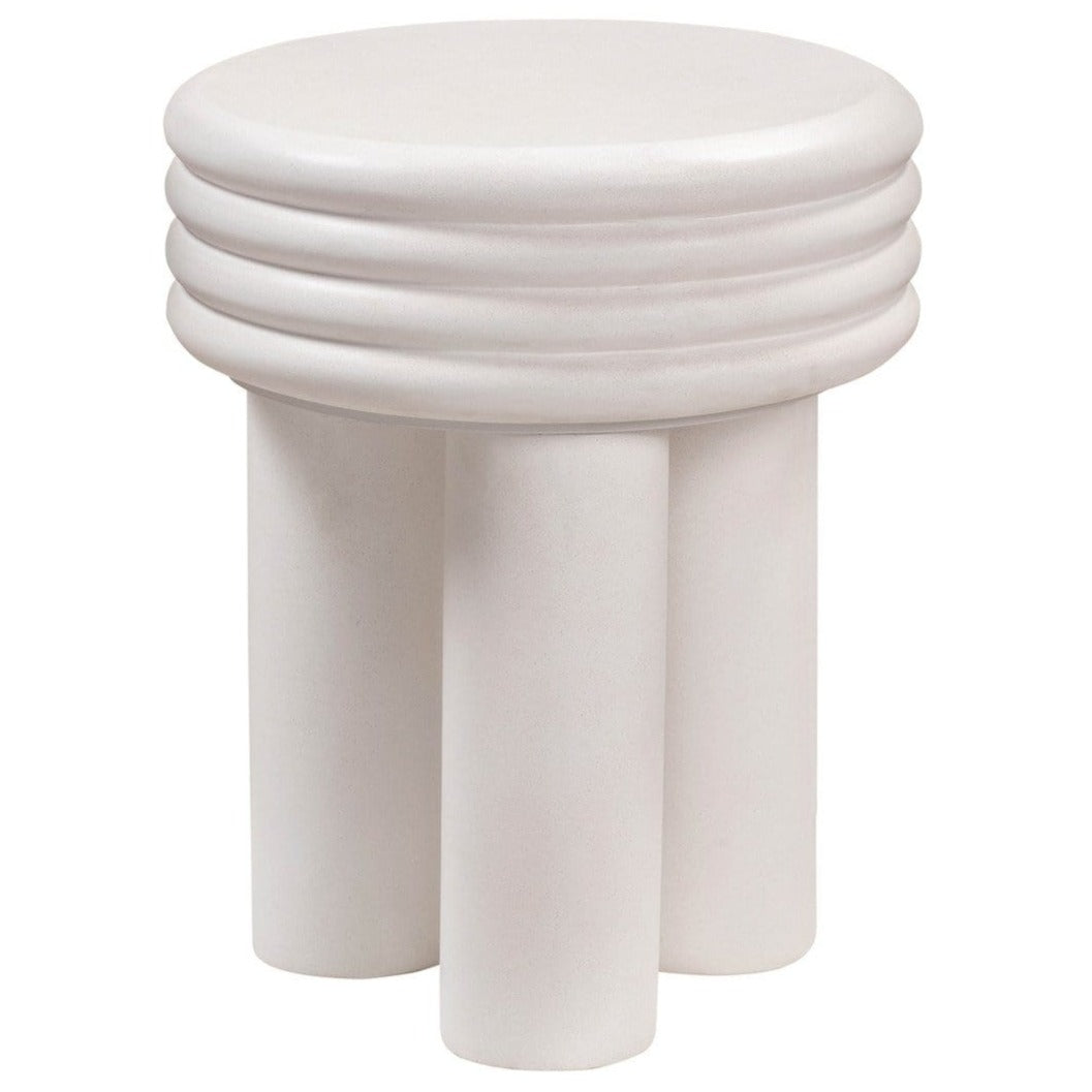 Candelabra Home Delta Indoor/Outdoor Concrete Side Table Furniture TOV-O44065