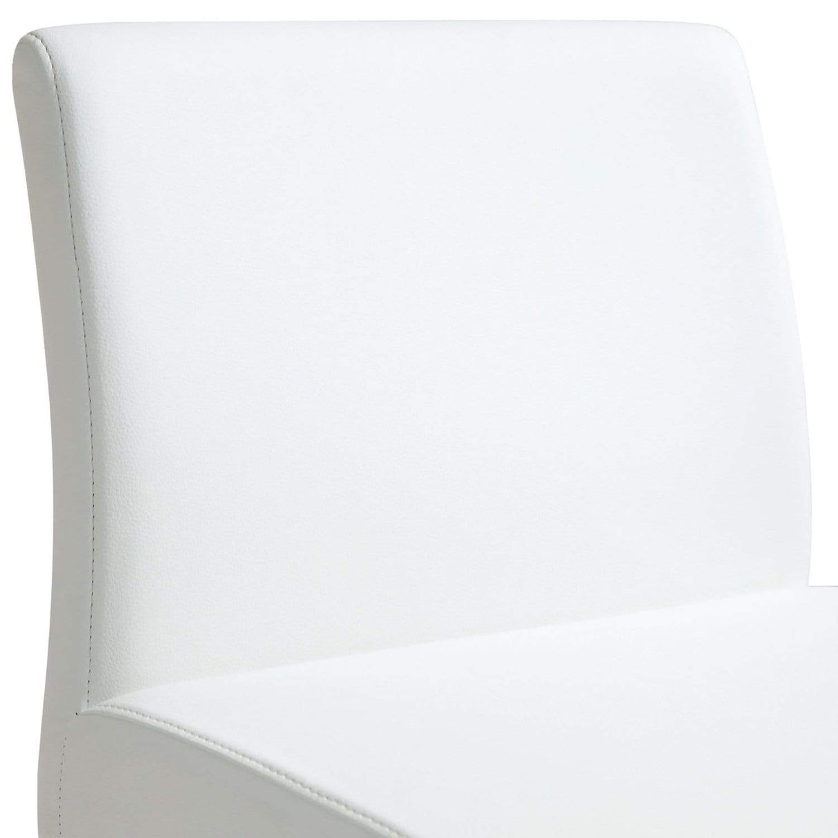 Candelabra Home Denmark White Steel Bar and Counter Stool - Set of 2 Furniture