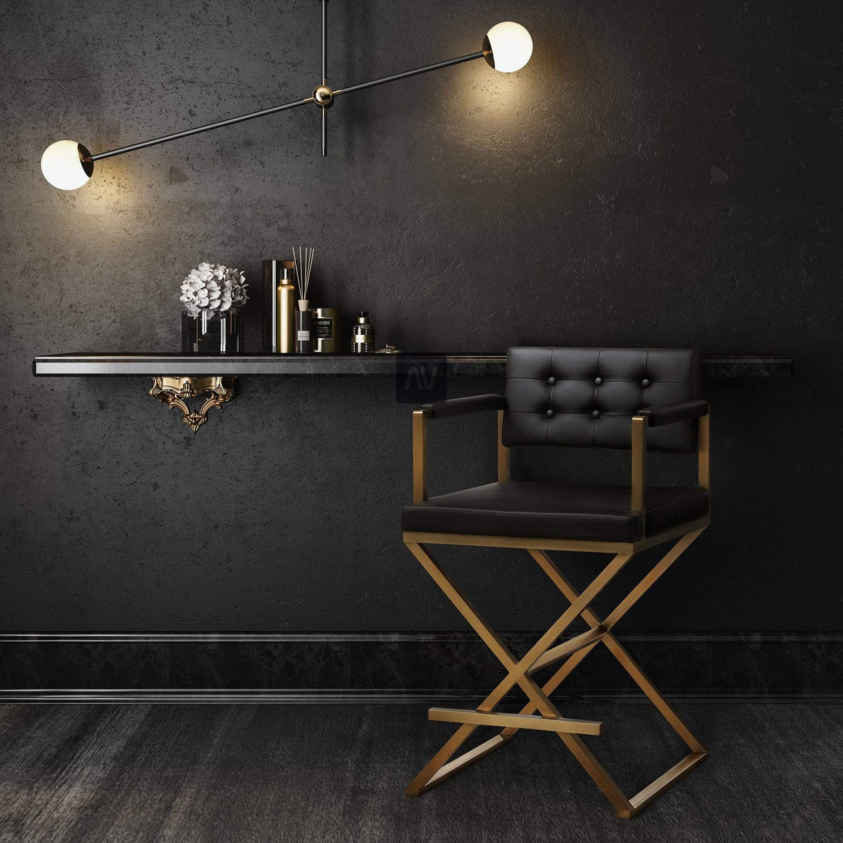 Candelabra Home Director Bar & Counter Stool Furniture