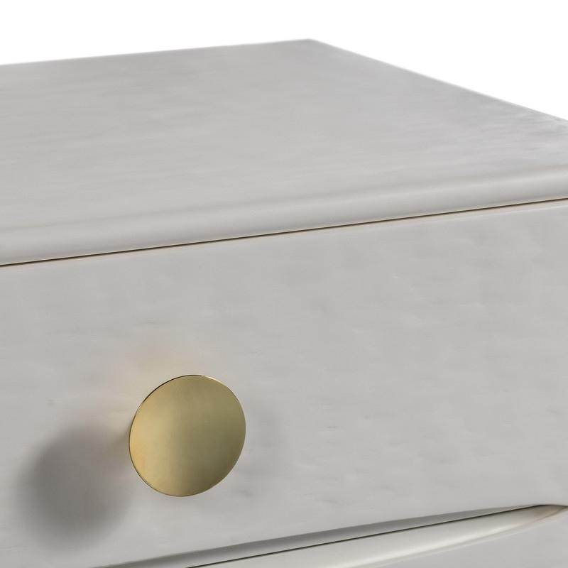 Candelabra Home Divine White Nightstand Furniture TOV-B44017 00806810358948