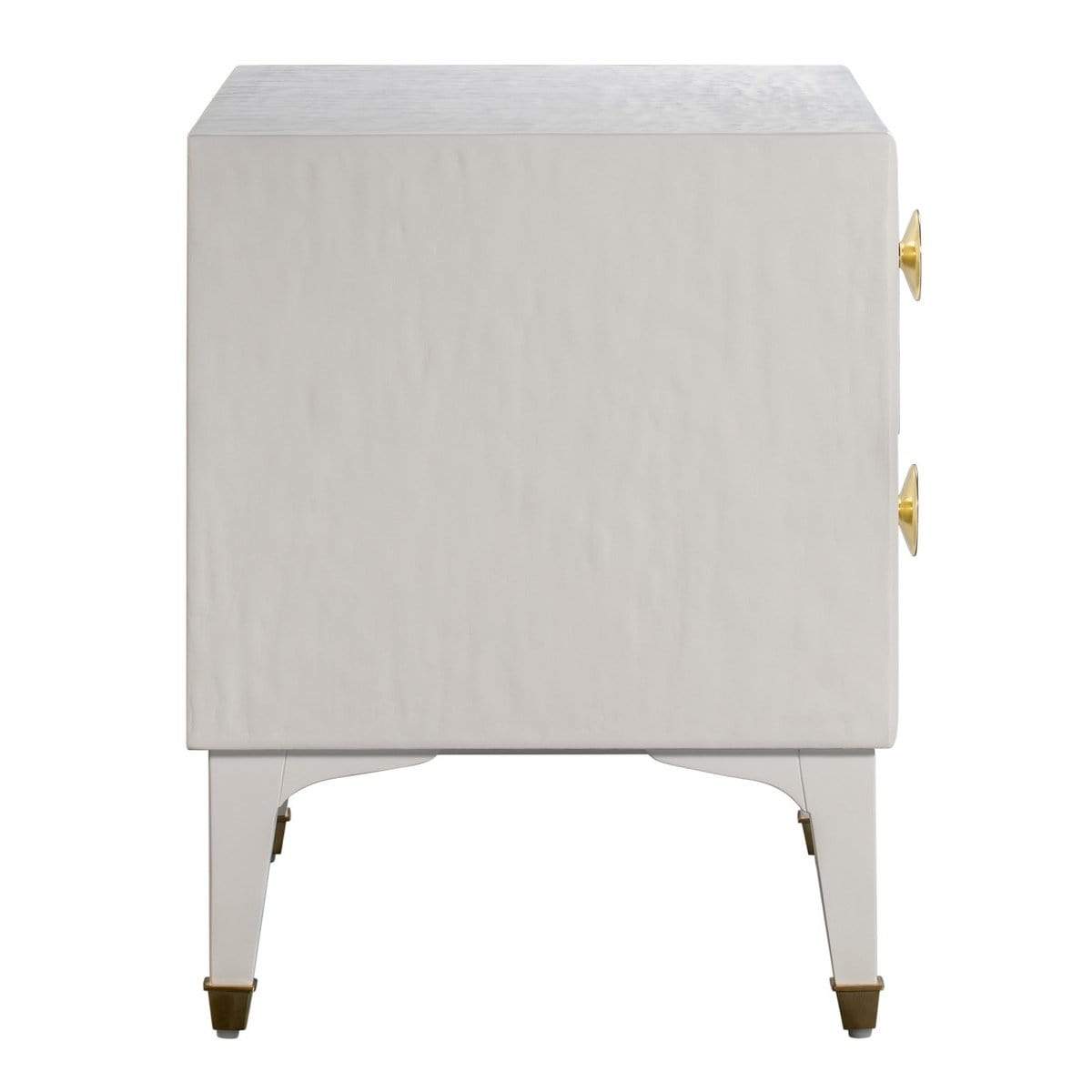 Candelabra Home Divine White Nightstand Furniture TOV-B44017 00806810358948