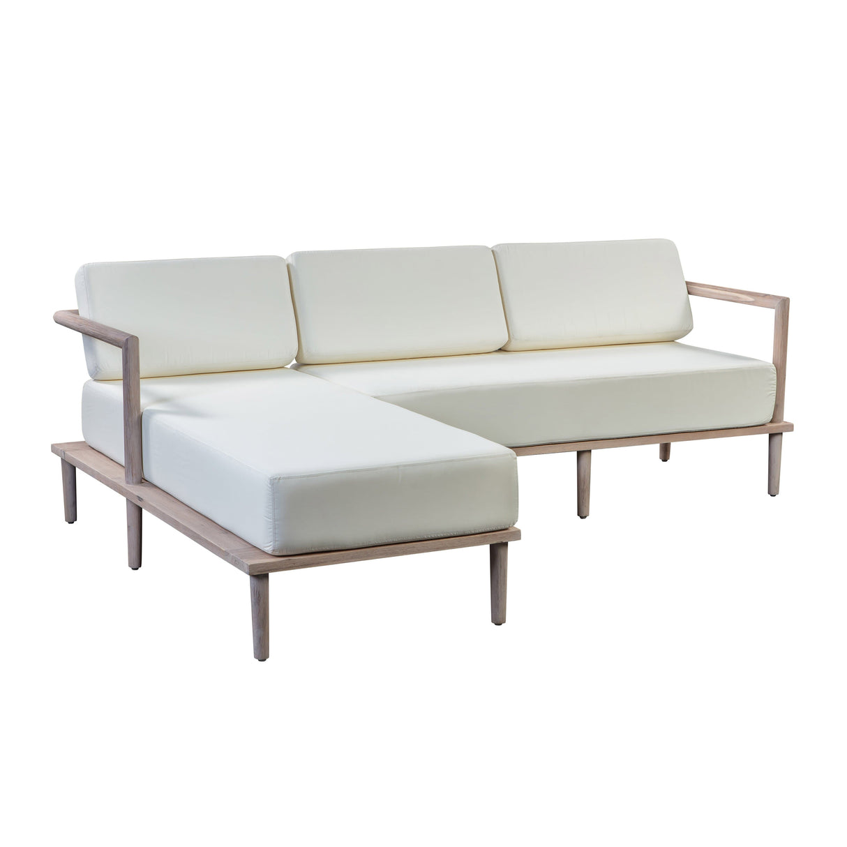 Candelabra Home Emerson Cream Outdoor Sectional Furniture
