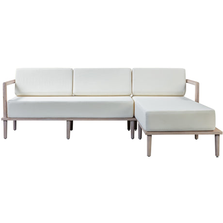 Candelabra Home Emerson Cream Outdoor Sectional Furniture TOV-O44136-O44138