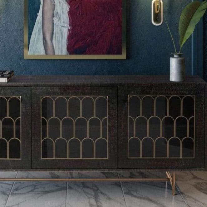 Candelabra Home Gatsby Wood Buffet Furniture TOV-D7069 00806810355473