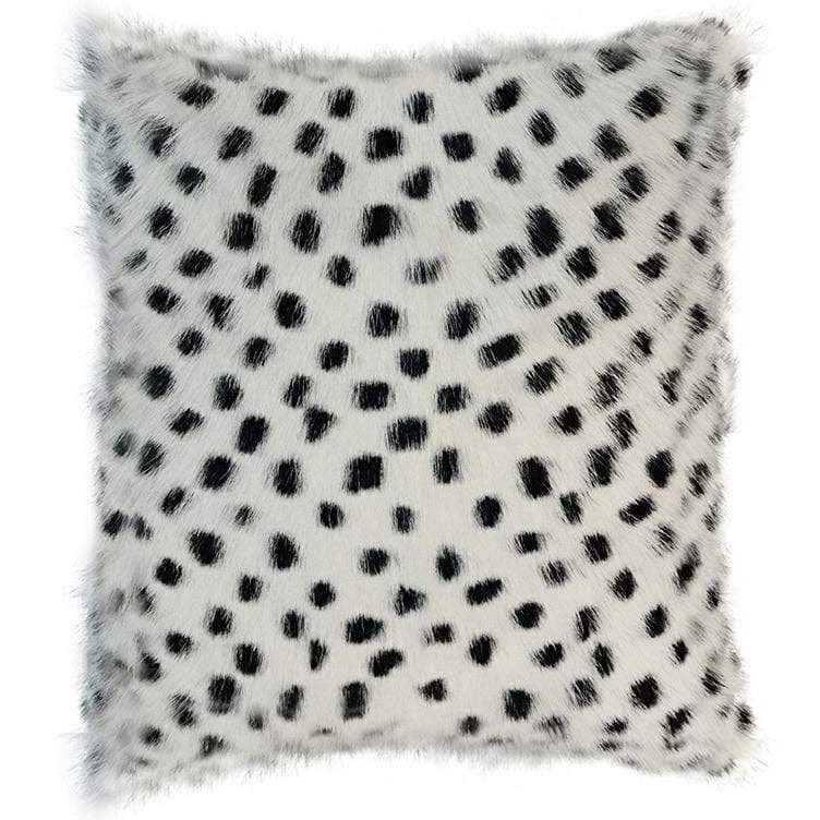 Candelabra Home Genuine Goatskin Pillow Pillow & Decor TOV-C5724