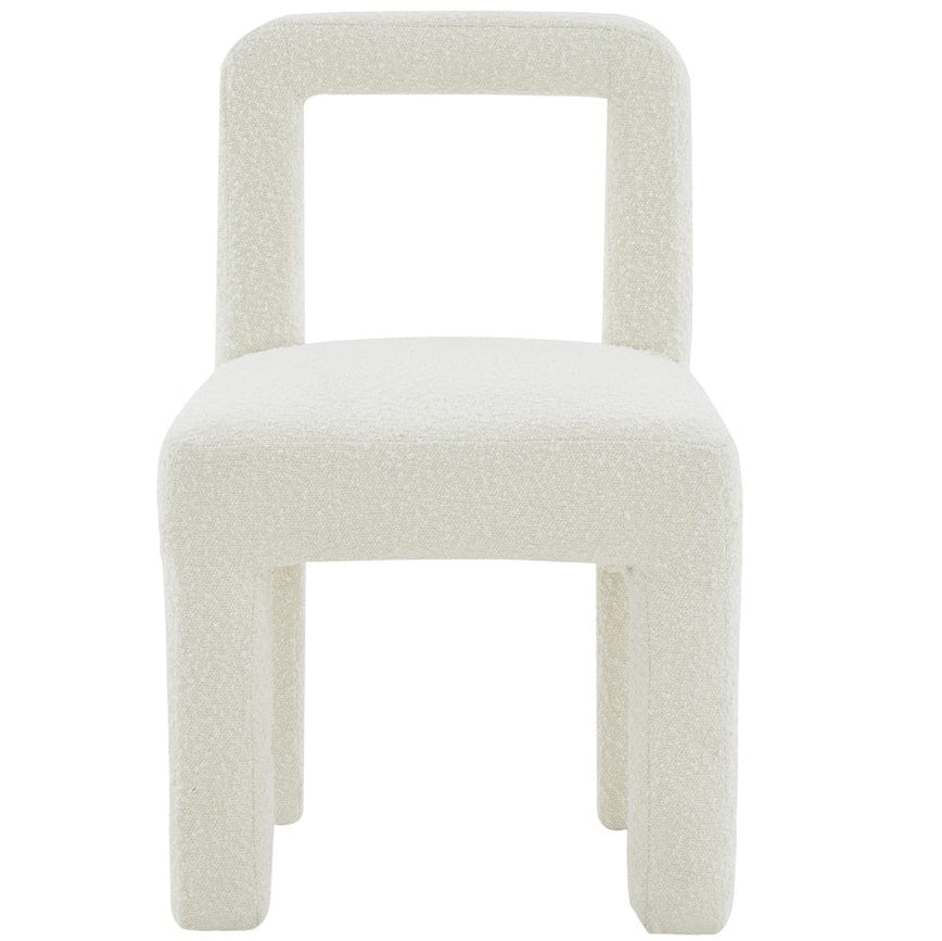 Candelabra Home Hazel Boucle Dining Chair Furniture TOV-D68706