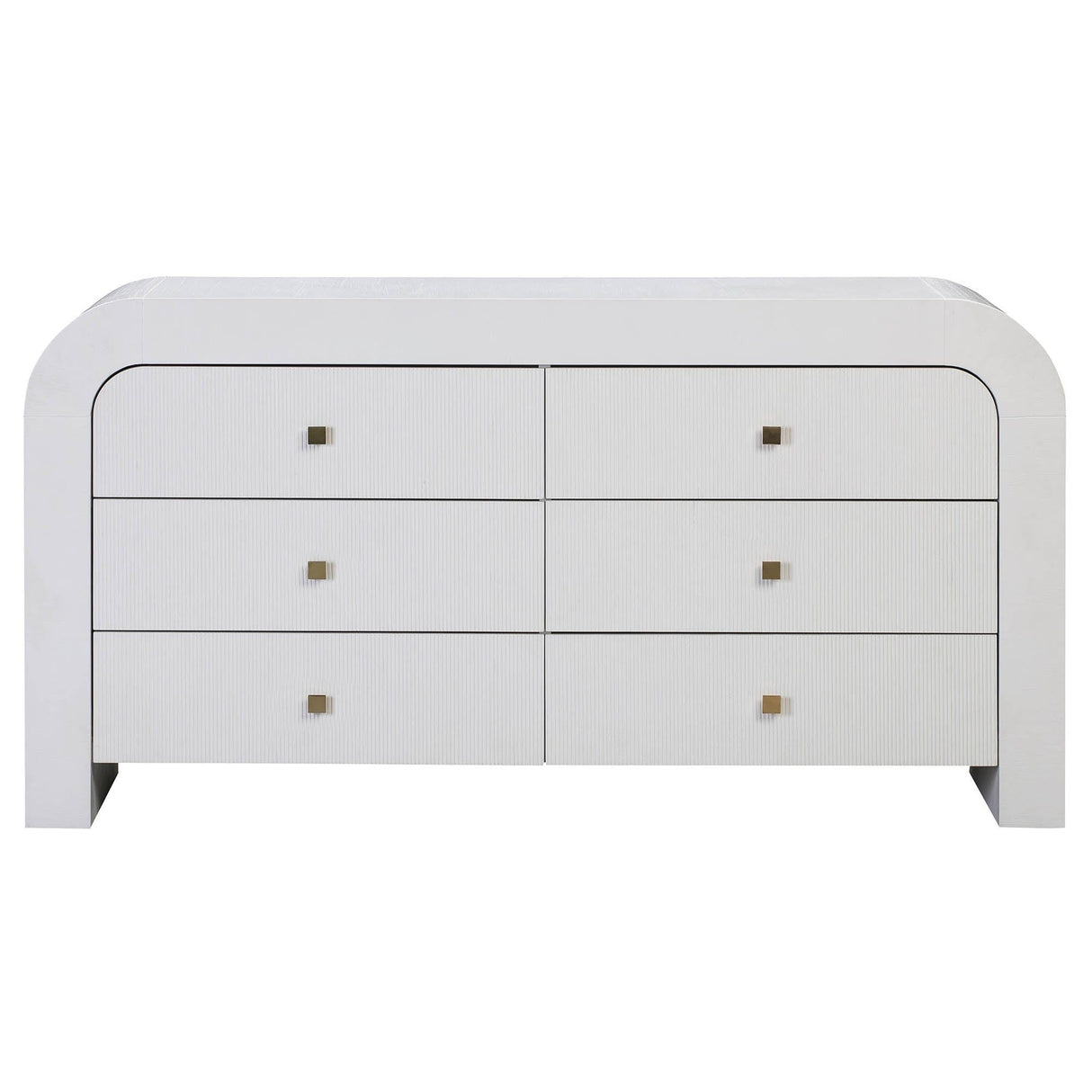 Candelabra Home Hump 6 Drawer Dresser Furniture
