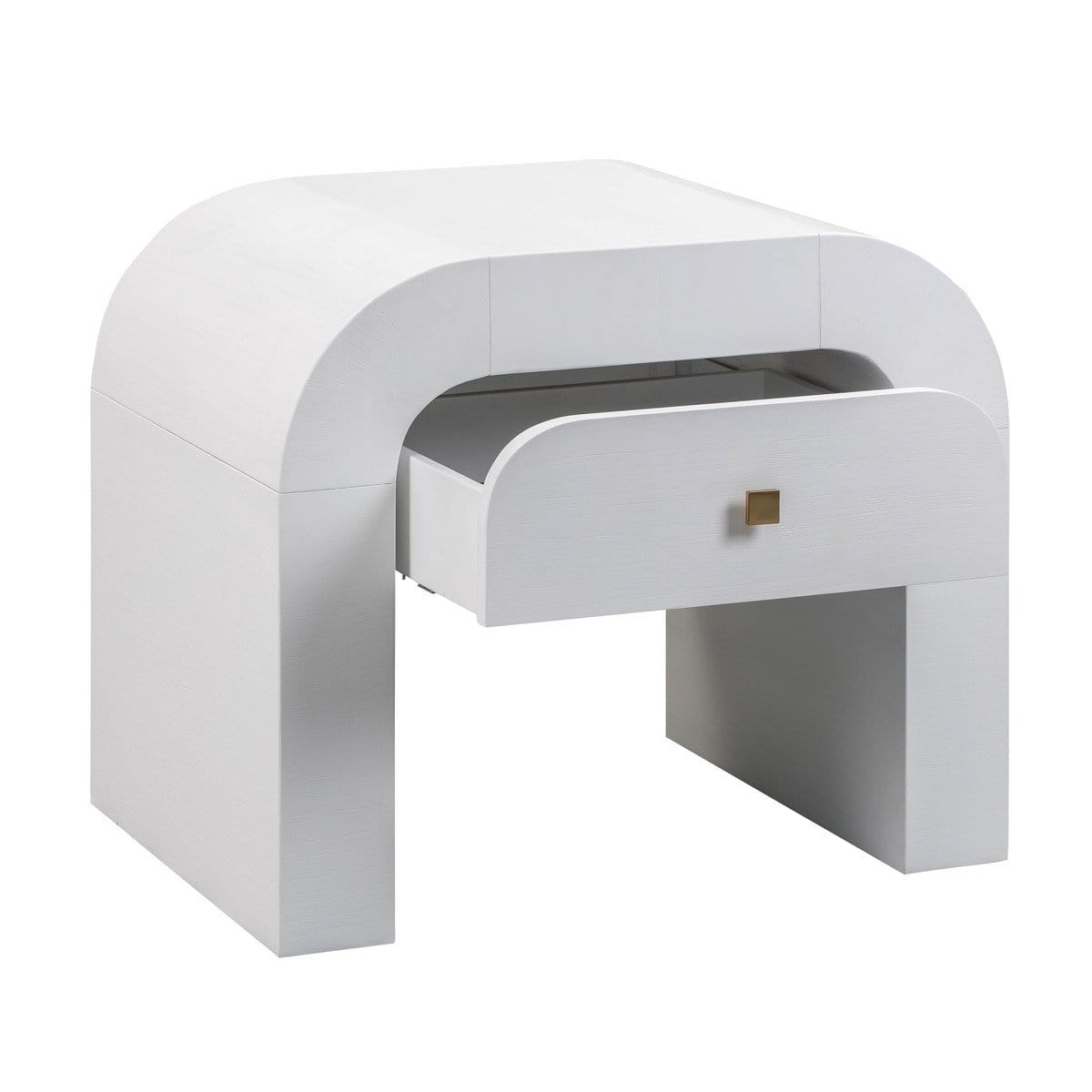 Candelabra Home Hump White Nightstand Furniture TOV-B44074