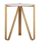 Candelabra Home Inspire Me! Home Decor Aya Marble Side Table Furniture TOV-OC18317