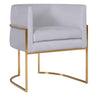 Candelabra Home Inspire Me! Home Decor Giselle Velvet Dining Chair Furniture TOV-D6301